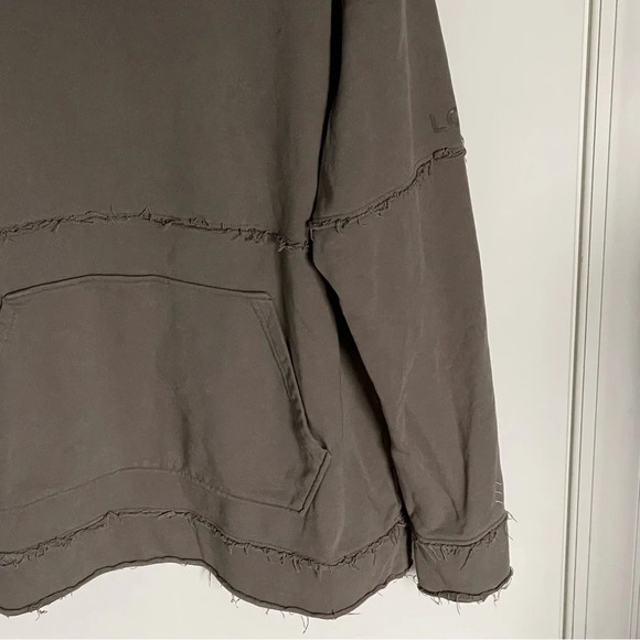 LQD V4 Crewneck Terry Pullover Sweatshirt/Gray - 29823 - Picture 5 of 14